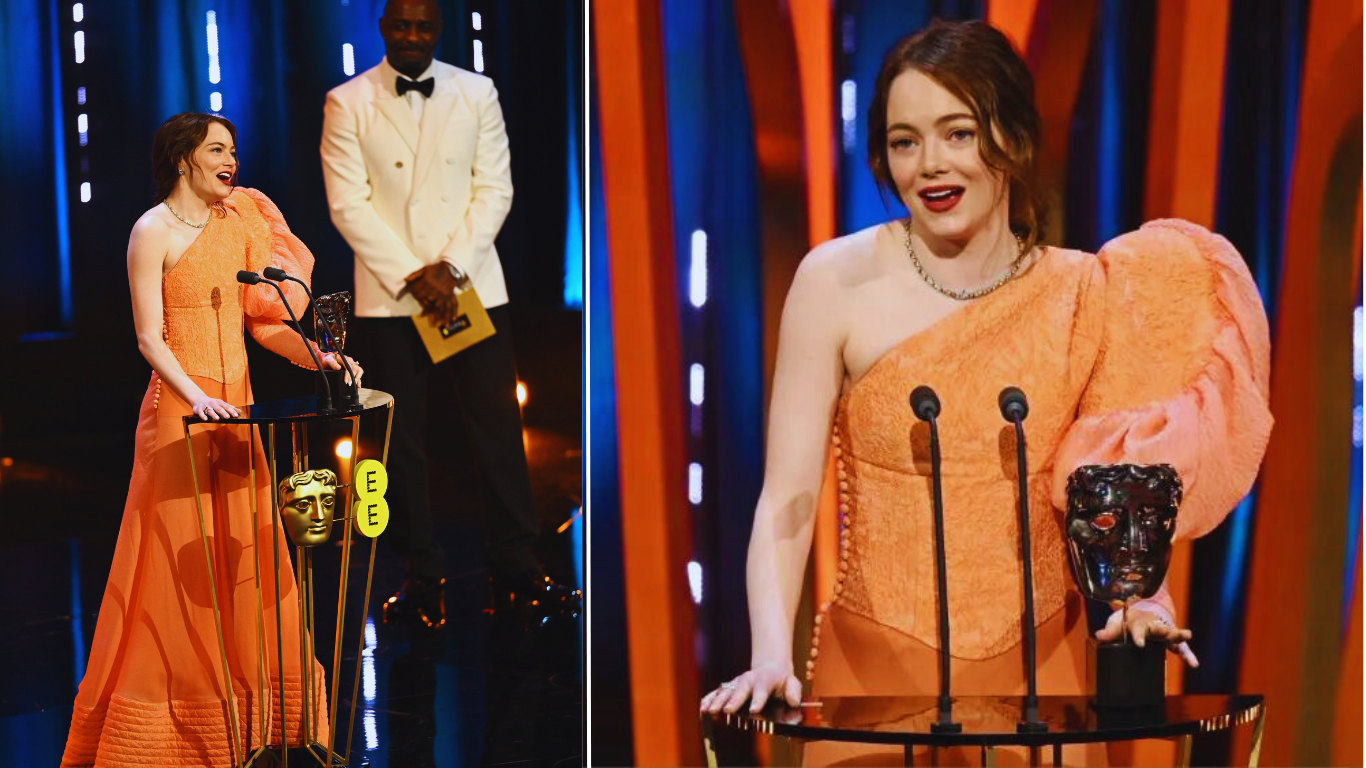 Emma Stone's Gratitude and Humor Shine at BAFTA Awards