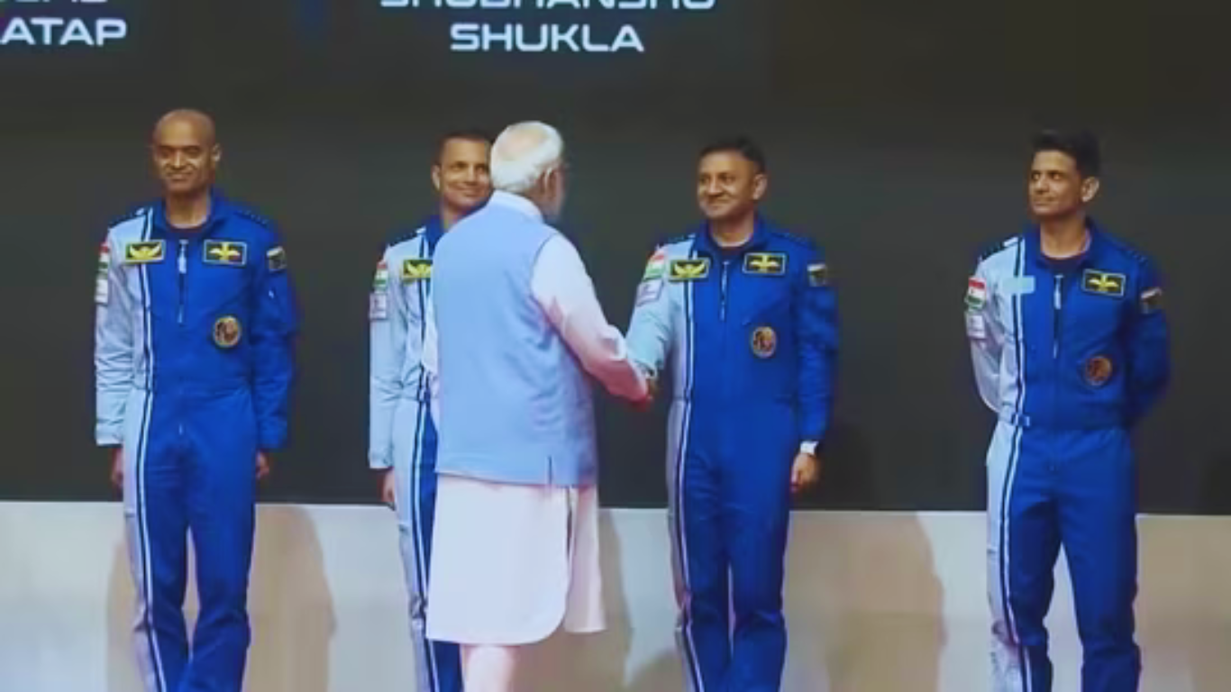 PM Modi reveals names of 4 astronauts selected for mission gaganyaan