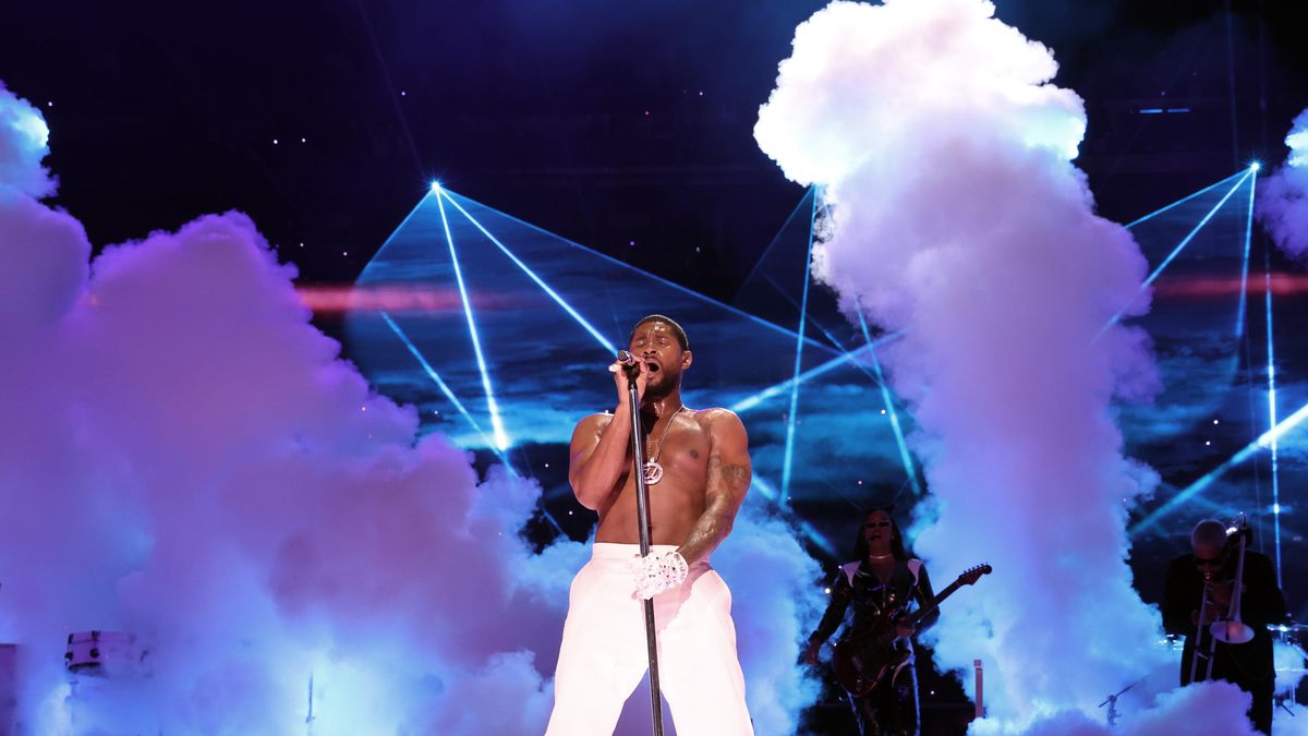 Usher Steals the Show with Electrifying Super Bowl LVIII Halftime Performance