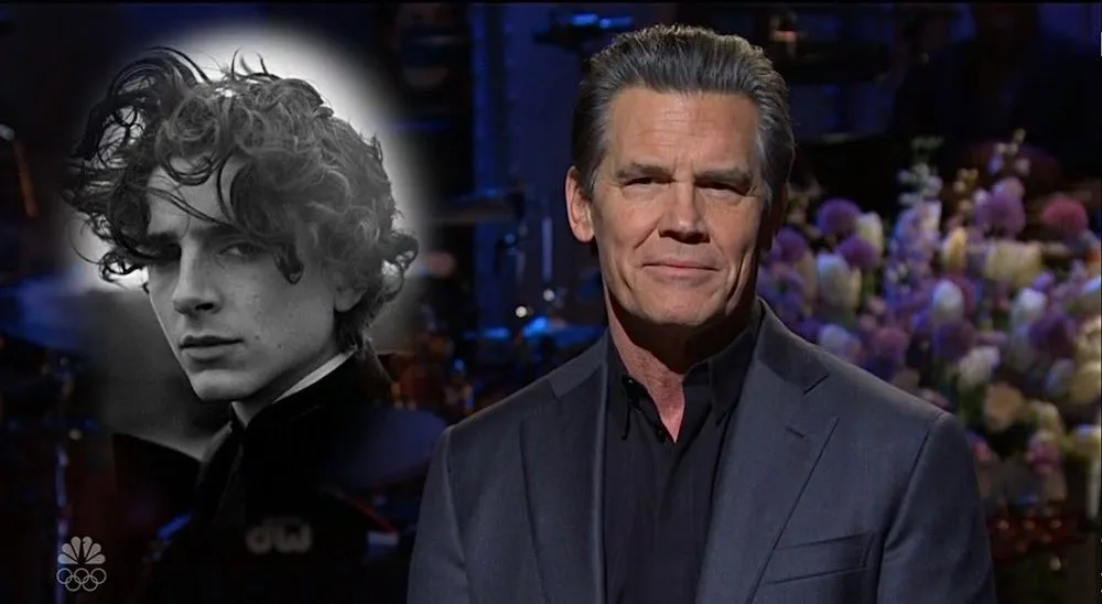 "Josh Brolin's Playful Monologue and Cold Plunge Antics on 'Saturday Night Live'"