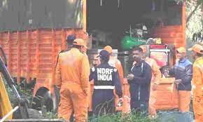 "Tragic Incident at Delhi Jal Board Facility: Man Falls into Borewell, Rescue Operation Underway"