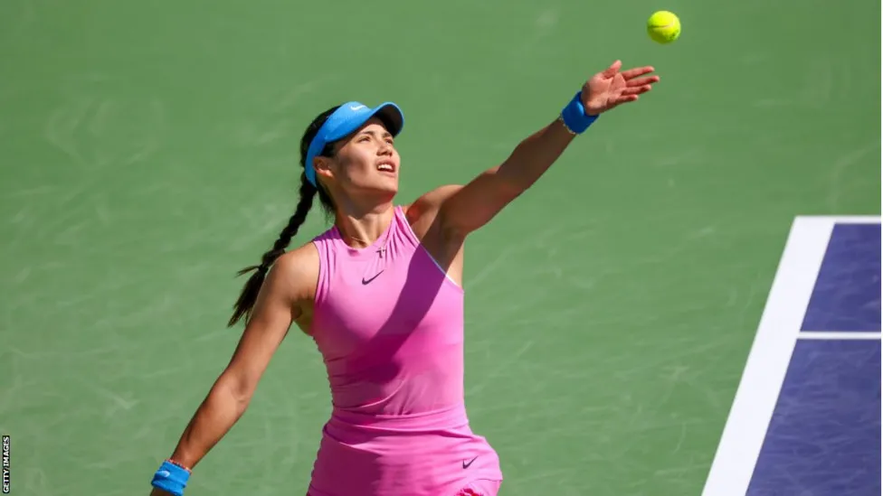 "Raducanu Advances as Yastremska Retires: Highlights from Indian Wells"